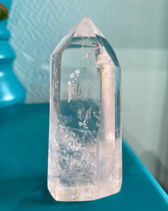 Bergkristall, Spets Rå/Polerad - 7,4cm