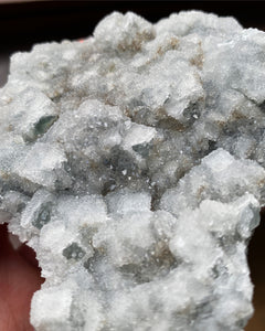 "Sugar" Fluorit, Kluster - 368g
