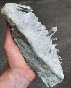 Himalaya Bergkristall, kluster - 1415g